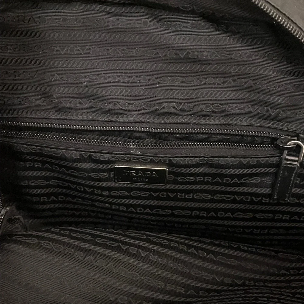 Prada Black Nylon Backpack - Picture 5 of 10